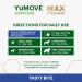 YuMOVE Senior Joint Care PLUS MAX Strength | Maximum Strength Joint Supplement for Older Stiff Dogs with Glucosamine Chondroitin Green Lipped Mussel | Aged 9+ | 60 Chews - Buy Online on GoSupps.com