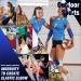 Breathable 2 Pair Elbow Pads with Gel Support for Volleyball, Basketball, Football, Skating - Teen Girls Boys | Black Blue - Buy Online on GoSupps.com