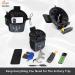 SUNYA Archery Bow Release Pouch | Finger Tab Bag - Multiple Pockets for Archery Accessories | Fits Arrow Quiver Belt - Quick Drawstring Closure (Black) - Buy Online on GoSupps.com