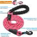 Haapaw Reflective Dog Collar - Padded Neoprene Nylon for Small & Medium Dogs - XS Pink - Buy Online on GoSupps.com