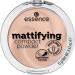 Essence cosmetics mattifying compact powder powder No. 11 pastel beige nude for combination skin for dry skin for blemished skin matt matt vegan nanoparticles free (12g) blue 12 g (1 Pack)