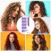 29-Piece Sponge Curlers Set - 15mm Foam Hair Rollers for All Hair Lengths | No Heat Curling & Pintail Comb Included - Blue - Buy Online on GoSupps.com