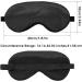 WLLHYF 3 Pack Silk Sleep Eye Mask for Women - Soft & Smooth, Adjustable, Blocking Out Light - Buy Online on GoSupps.com