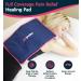 Magic Gel Cooling Pad for Injuries - 38x28 cm Cold Therapy Compress | Pain Relief Cool Pack | 1-Pack Fridge Package - Buy Online on GoSupps.com