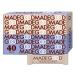 MadeGood Granola Bars Chocolate 24g (40 Count) Bulk Gluten Free Snacks Chocolate Chip 40 Count (Pack of 1)
