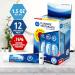 Medpride Anticavity Vegan Travel Size Fluoride Toothpaste - Value Pack of 12 Tubes, 1.5oz Each - For Kids & Adults - Whitens Teeth & Freshens Breath - Buy Online on GoSupps.com