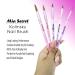 Mia Secret Kolinsky 3D Art Brush 4 (Purple) - Professional Nail Art Brush - Buy Online on GoSupps.com