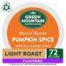 Green Mountain Pumpkin Spice K-Cup Pods 72 Count - Flavored Light Roast Coffee - Buy Online on GoSupps.com