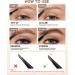 Eyebrow Pencil-2Pcs Light Brown Retractable Eye Brow Pencil with Brow Brush Long-Lasting Waterproof Eyebrow Pencil Eyebrow Tint Pen for Fill & Sculpt Brow Create Natural Eye Brow Makeup for Women-03 2pcs 03#light Brown - Buy Online on GoSupps.com