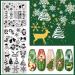 Biutee Nail Stamp Plates Set - 10 Plates, 1 Stamper, 1 Scraper, Nails Art Stamping Kit for Flower, Star, Animal, Heart, Love, French Tip Designs - Buy Online on GoSupps.com