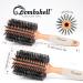 Bombshell Birch Wood Round Brush | Sustainable Boar Bristle Styling Brush | 3 Inch Round Hair Brush for Blowouts and Curling - Buy Online on GoSupps.com
