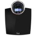 Ozeri Rev 400 lbs (180 kg) Bathroom Scale with Electro-Mechanical Weight Dial and 50 gram Sensor Technology (0.1 lbs / 0.05 kg), Black Black Vertical Platform