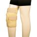 Knee Stabilizer Support & Compression Relief for Meniscus Tear & Arthritis | Adjustable Bi-Directional Straps WonderCare M (17.2-19.6 - Buy Online on GoSupps.com