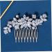 Didiseaon Hair Topper Crystal Side Hair Comb Crystal Hair Comb Hair Accessory for Girls Flower Girl Headpiece Hair Accessories for Prom Wedding Hair Comb Combs Alloy Dress Hair Piece Bride - Buy Online on GoSupps.com