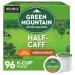 Green Mountain Coffee Roasters Half Caff Single-Serve Keurig K-Cup Pods Medium Roast Coffee 96 Count