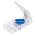 EZY DOSE Pill Cutter and Splitter with Lock Cuts Pills Vitamins Tablets Stainless Steel Blade Travel Sized Safely Cut Pills and Vitamins Easy to Use Blue BPA Free Blue 1-Pack