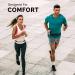 Unisex Slim Running Belt for All Phones - Black | Lightweight Waist Pack for Runners and Workout Gear - Buy Online on GoSupps.com
