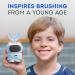 Buy Sensory 360 U-Shaped Astronaut Toothbrush for Kids 2-7 | Electric Kids Toothbrush with Memory Function & 5 Modes - Travel Essentials (Blue - Buy Online on GoSupps.com