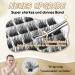 QueWel 72-Piece DIY Cluster Lashes - Soft D Curl Eyelash Extensions 8-16mm Length for Home Makeup | Individual Eyelash Clusters - Buy Online on GoSupps.com