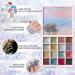 16 Colors Solid Gel Nail Polish Palette - Premium Cream Gel Kit for Stunning Nail Art | Starlight Seams - Buy Online on GoSupps.com