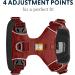 Shop Luffwear Front Range Dog Harness - Reflective Padded Anti-Choke Red Clay L/XL - Perfect for Active Dogs! - Buy Online on GoSupps.com