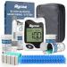 Agrose Blood Glucose Monitor Kit 50 Test Strips for Diabetes 50 Blood Sampling Needles, 1 Glucometer Continuous Testing Tester Meter Sugar Monitor , Kit with Strips and Lancets , Sugar Monitor 101