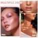 White Highlighter Makeup Palette - Waterproof & Long-Lasting Shimmer Contour Powder | Brightens & Illuminates Face | 01 Pearl White - Buy Online on GoSupps.com