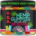 Hemp Gummies Bears Sleep Gummies Calm Muscles Discomfort Skin-Peace and Relaxation Fruity Flavors Natural Hemp Oil Gummy Bears Edibles-Made in USA-90 Bears