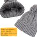 XIAOHAWANG Causal Winter Baby Boys Knit Hat 3PCS Set - Infant Toddler Hats with Pompom Cap for Kids Girls 0-3 Years | 6-12 Months - Buy Online on GoSupps.com