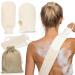 Exfoliating Glove Set with Body Scrub Brush - Dead Skin Remover | UK Seller - Buy Online on GoSupps.com