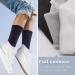 +MD Bamboo Diabetic Socks 6 Pack for Men | Circulatory Full Cushion Crew Socks - 10-13 Gray/Black/White - Buy Online on GoSupps.com