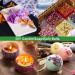 Organic Dried Flowers 9-Pack for Candle & Soap Making, Tea, Baking, DIY Beauty - Lavender, Roseleaf, Red Rose, Jasmine - Gluten-Free, Non-GMO, Caffeine-Free - 0.35oz per Bag (Bwa0038) - Buy Online on GoSupps.com