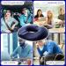 Pressure Relief Seat Cushion Sciatica Pillow Premium Memory Foam Washable Orthopedic Seat Cushions for Sciatica for Back Coccyx Tailbone Pain Relief Gray - Buy Online on GoSupps.com