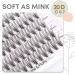 240 Pcs 20D Volume Individual Lash Clusters, Lightweight DIY Eyelash Extensions - 0.07mm C Curl False Lashes - 10/11/12/13/14mm - Buy Online on GoSupps.com