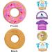 Silli Chews Girls Teething Ring Donut | Pink Silicone Baby Teether - Buy Online on GoSupps.com