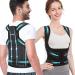Back Brace and Posture Corrector for Women and Men Back Straightener Posture Corrector Scoliosis and Hunchback Correction Back Pain Spine Corrector Support Adjustable Posture Trainer Large (Waist 41-49 Inch)