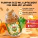 Cayenne Pepper Extract Gummies with Hawthorn CoQ10 Turmeric Niacin and Vitamin D3 Pumpkin Seed Oil for Hair Growth Pumpkin Seed Oil Gummies with Saw Palmetto for Men and Women - Buy Online on GoSupps.com