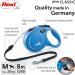 Flexi New Classic Cord Blue Medium 8m Retractable Dog Leash for Dogs up to 20kg - Medium Size - Buy Online on GoSupps.com