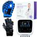 Rehabilitation Robot Gloves - Upgraded Hand Stroke Recovery & Single Finger Rehab Trainer Left Hand-S