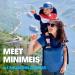 MiniMeis G4 Baby Shoulder Carrier - Foldable Child Carrier with Back Support - Up to 18 kg in Blue/Black - International Shipping Available - Buy Online on GoSupps.com