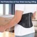 Flexible Lumbar Support Brace for Lower Back Pain Relief, Scoliosis & Lifting Black 2XL (37.5-47'') - Buy Online on GoSupps.com