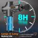 Deep Tissue Muscle Massage Gun for Athletes - Portable Handheld Percussion Massager with LCD Screen - 30 Speed Electric Sport Massager for Pain Relief - Buy Online on GoSupps.com