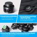 AQRINGO Plastic Cord Locks Double Hole Spring Toggle Stopper - 10Pcs Black | For Shoelaces, Drawstrings, Paracord, Bags, Clothing & More - Buy Online on GoSupps.com