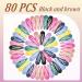 80 Pcs 2.7'' Big Hair Barrettes for Women - Multicolored Snap Hair Clips Set for Girls & Teens - Large Metal Hair Accessories, No Slip Hair Pins - Buy Online on GoSupps.com