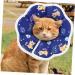 BESPORTBLE 2pcs Kitten Cone Alternative Cat Cones After Surgery Cat Donut Waterproof Composite Cloth mediumx2pcs As Shownx2pcs - Buy Online on GoSupps.com