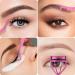 Lash Curler Tweezers Set 2 in 1 Stainless Steel Eyelash Tweezers with Eyelashes Curler Eyelash Applicator Tool for Women Girls Makeup Beginner & Makeup Artist (Pink) - Buy Online on GoSupps.com