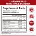Rasav Nitric Oxide Booster with L-Arginine L-Citrulline Blend Boosts Nitric Oxide Levels Supports Energy & Performance Enhance Endurance Improve Circulation - 60 Capsules 30-Day Supply - Buy Online on GoSupps.com