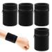 Chala 4stk welding band wrist set sports arm band welding bracelet sports welding band Wrist bands with zipper pocket running bracelet for fitness cycling football basketball