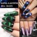 9D Cat Eye Gel Nail Polish Set - Holographic Magnetic 5 Colors with Black Base & Magnet | Fall Soak Off Nail Art for Women - Buy Online on GoSupps.com