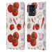 Head Case Designs Officially Licensed Haroulita Tomatoes Food - Fruits Leather Book Wallet Case Cover Compatible With Motorola Moto Edge 40 Pro Motorola Moto Edge 40 Pro Tomatoes
